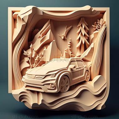 3D мадэль Honda Elysion (STL)